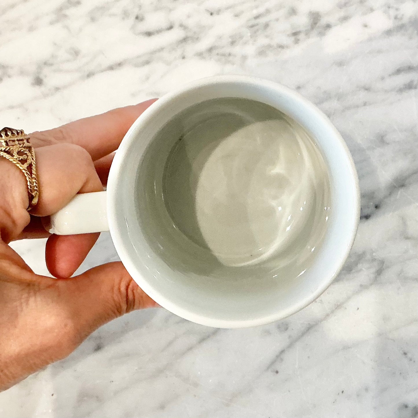 Vintage Rainbow “Mom” Mug