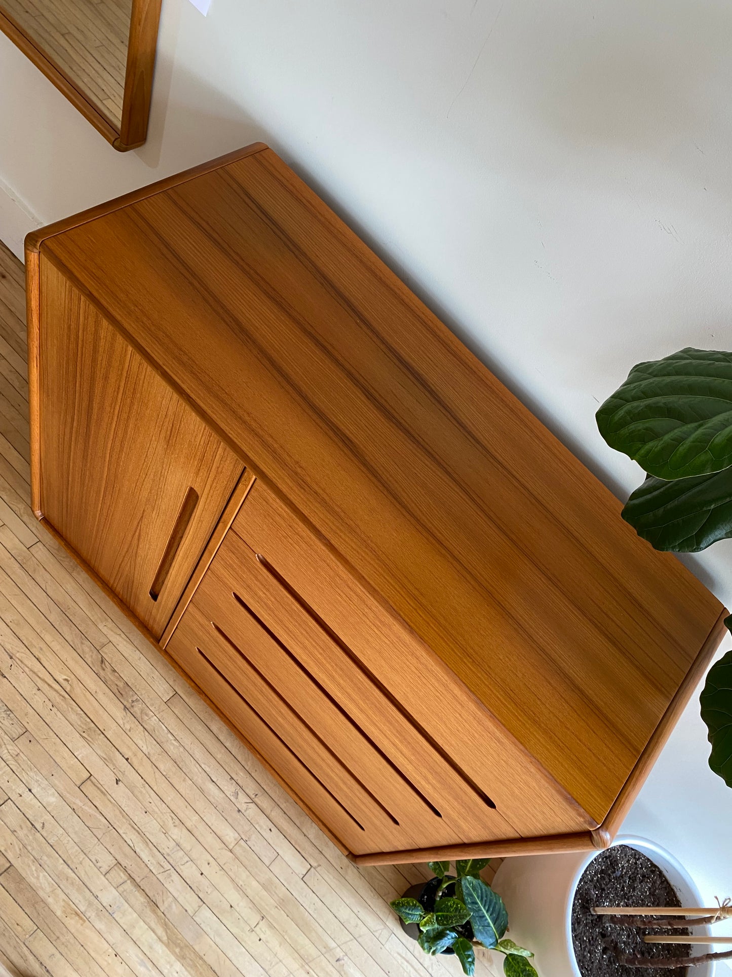 Contemporary Teak Gentleman's Chest / Dresser