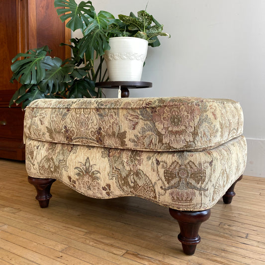 Found Upholstered Ottoman