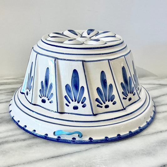 Vintage Hand-Painted Decorative Ceramic Mold
