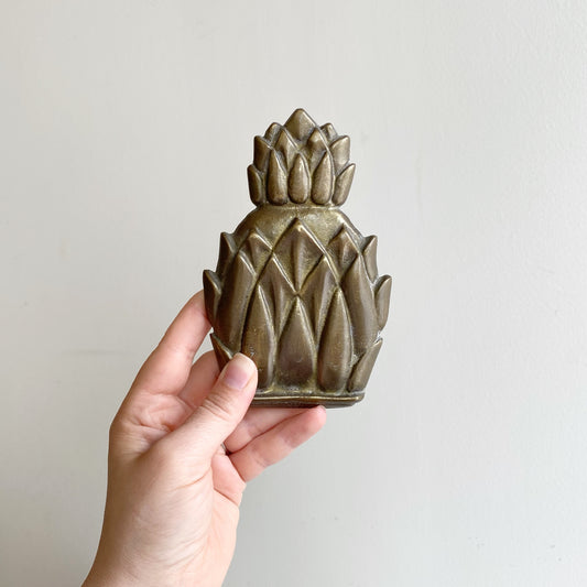 Vintage Bronze Pineapple Door Knocker