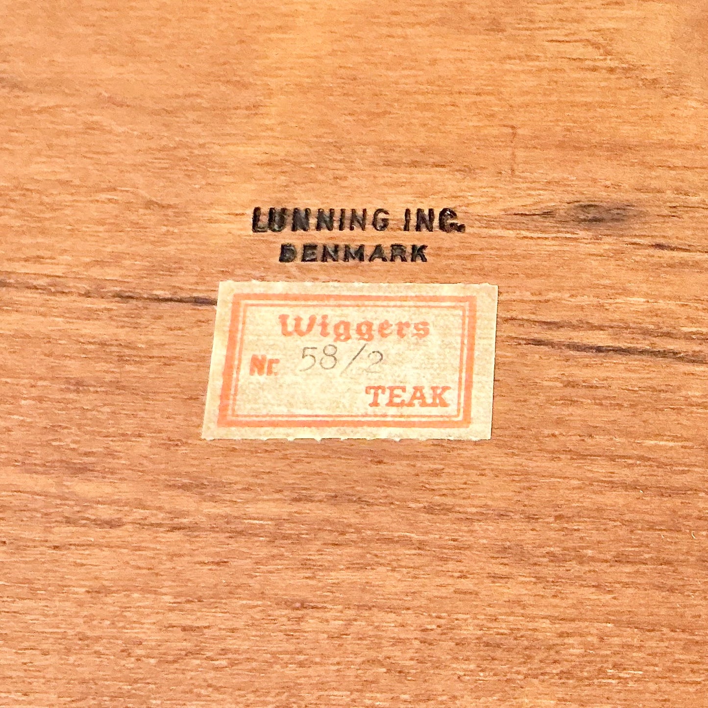 Vintage Teak Tray