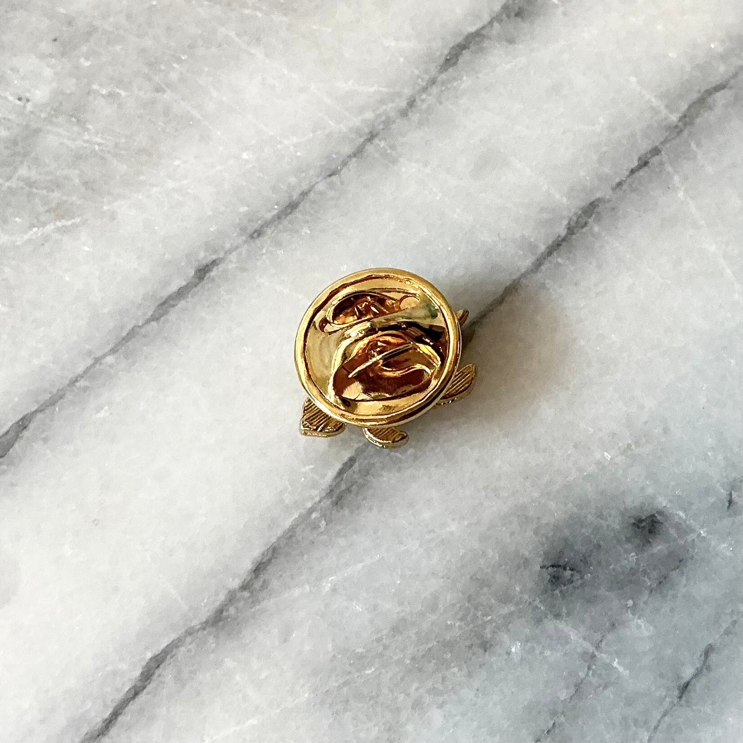 Vintage Golden Sea Turtle Pin