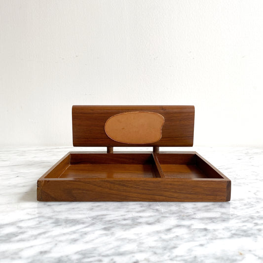 Vintage Wooden Dresser Organizer / Tray