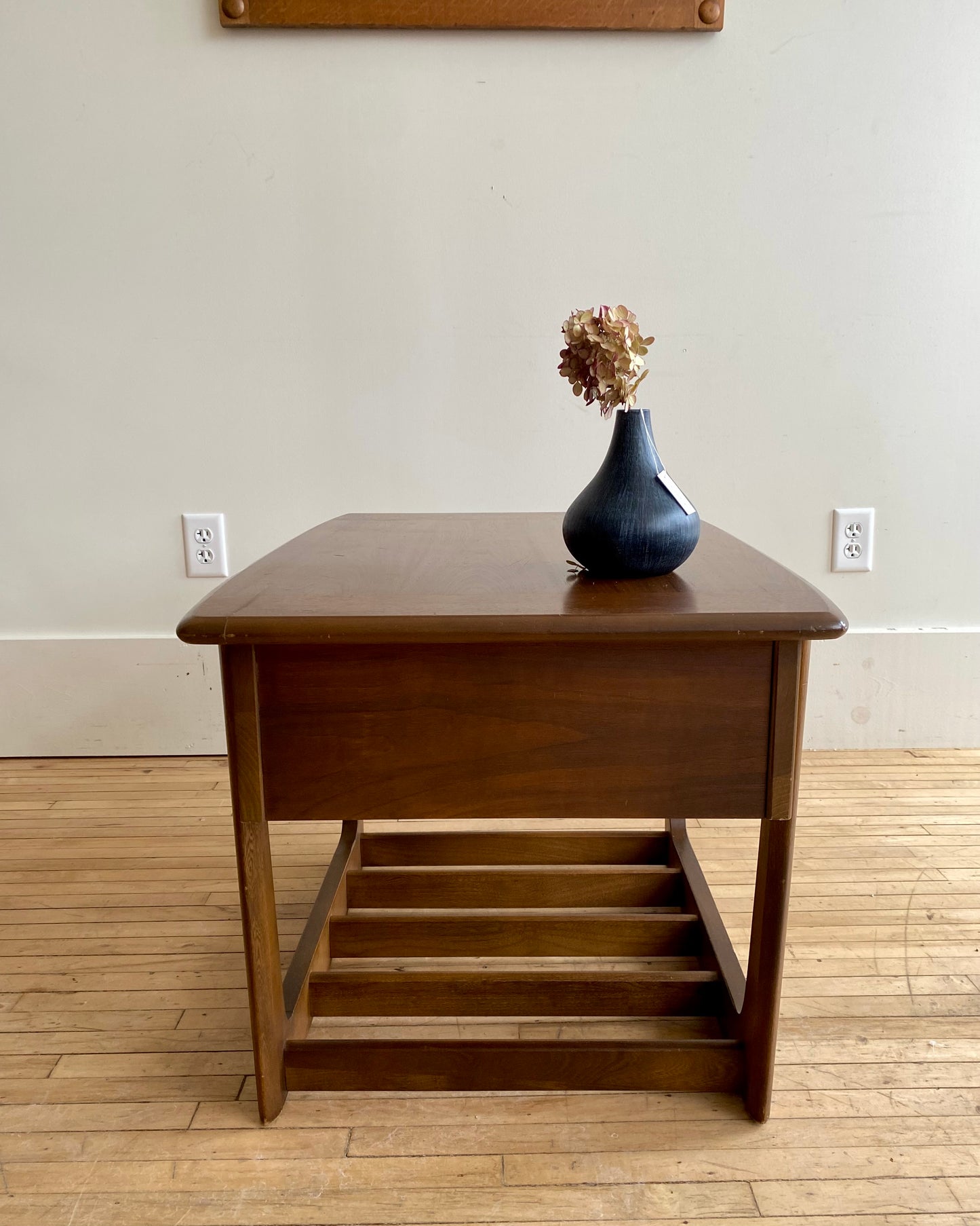 MCM Walnut End Table by Lane
