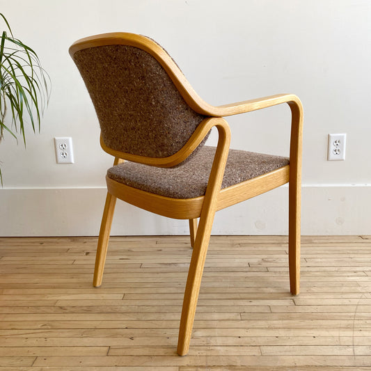 Vintage Bentwood Armchair, Don Pettit for Knoll (Single)