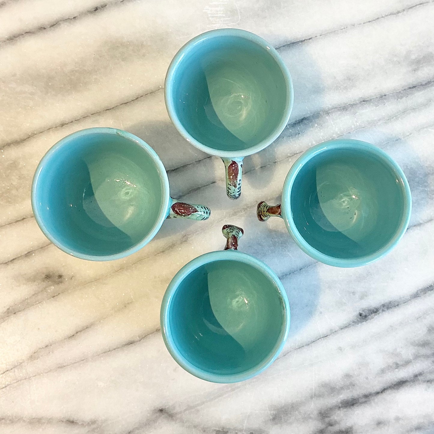 S/4 Vintage Italian “Animal” Espresso Cups