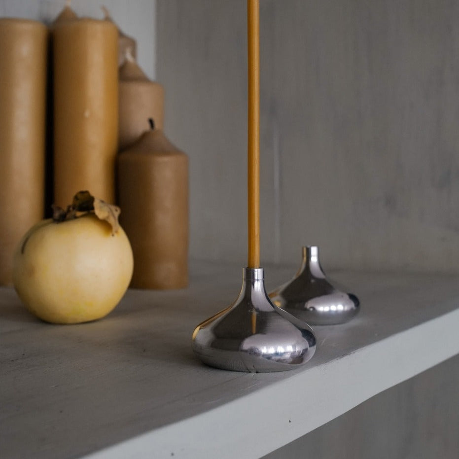 Aluminum Candle Holder by OVO Things