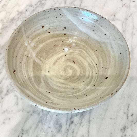 Vintage Stoneware Bowl, 7"