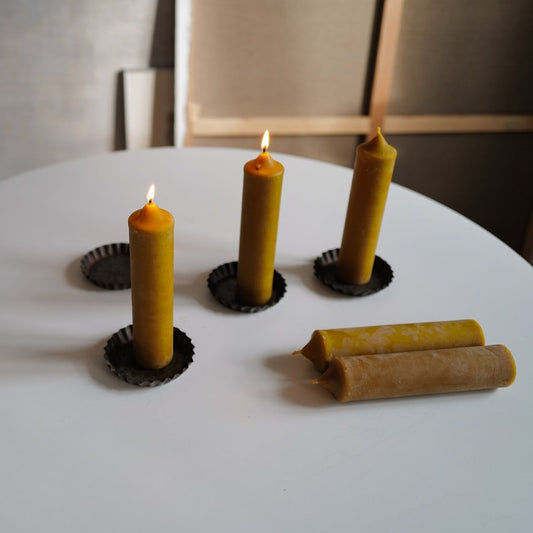 BIG Beeswax Candle