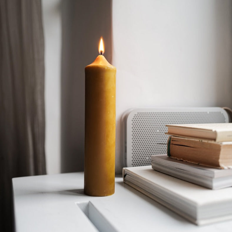 BIG Beeswax Candle