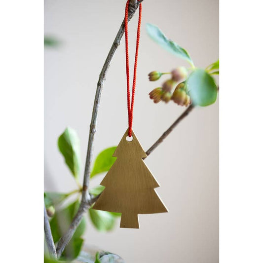 Brass Tree Ornament