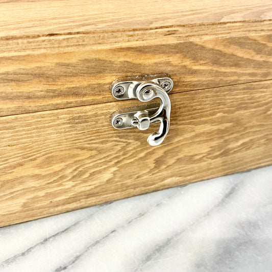 Vintage Long Wooden Box
