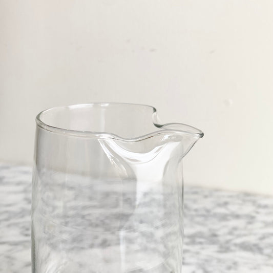 Vintage MCM Libbey Glass Cocktail / Juice Pitcher