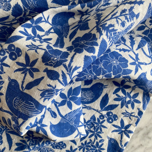 Songbirds | 100% Linen Tea Towel