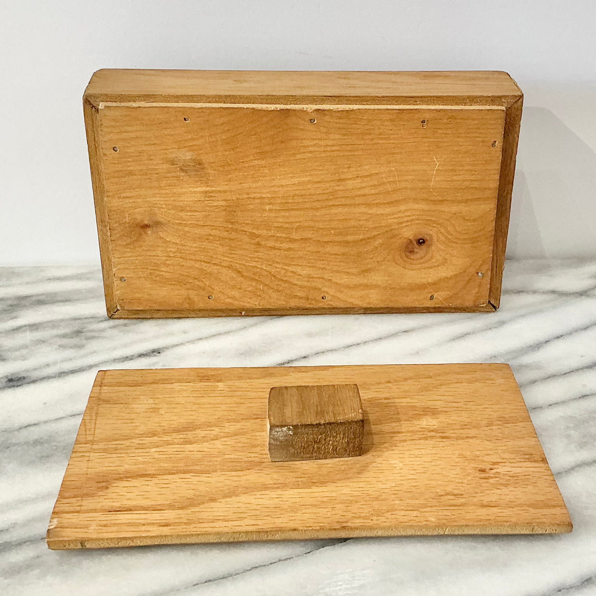 Vintage Handmade Wooden Box