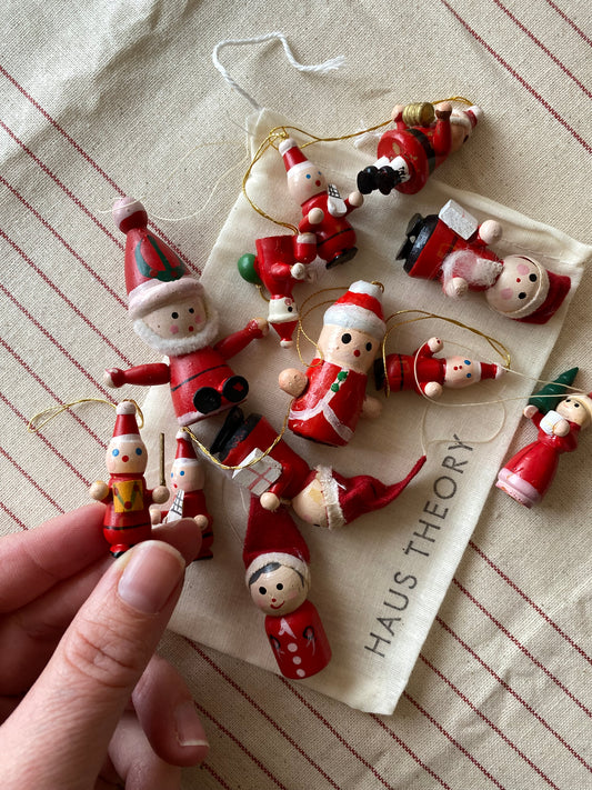 Vintage Tomte Ornament Collection (12-pc)