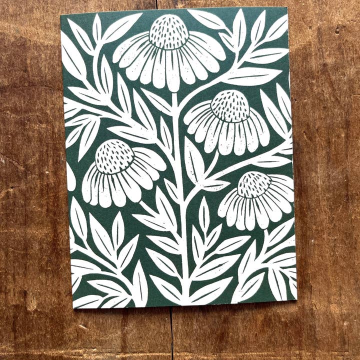 Echinacea Greeting Card