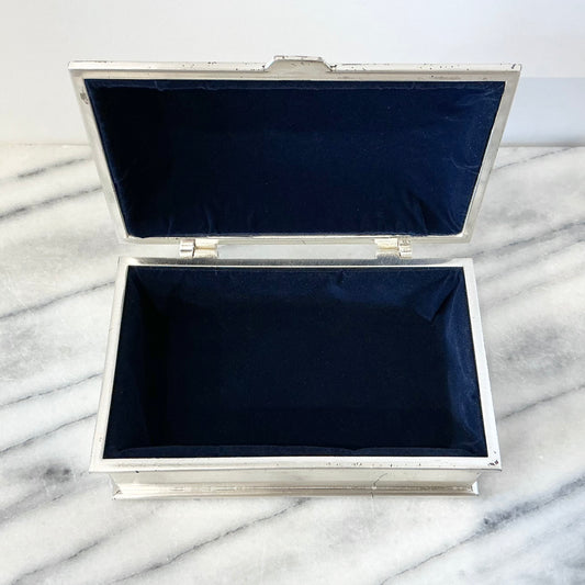 Vintage Silver Keepsake Box
