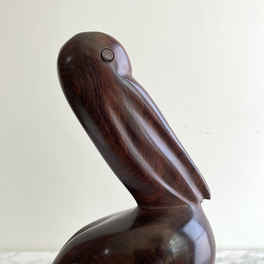 Vintage Ironwood Pelican, 11"