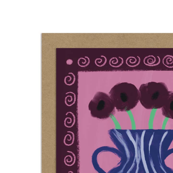 "Happy Mother's Day Flowers" Greeting Card