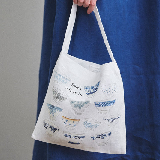 Isabelle Boinot Bag, Cafe au lait Bowls