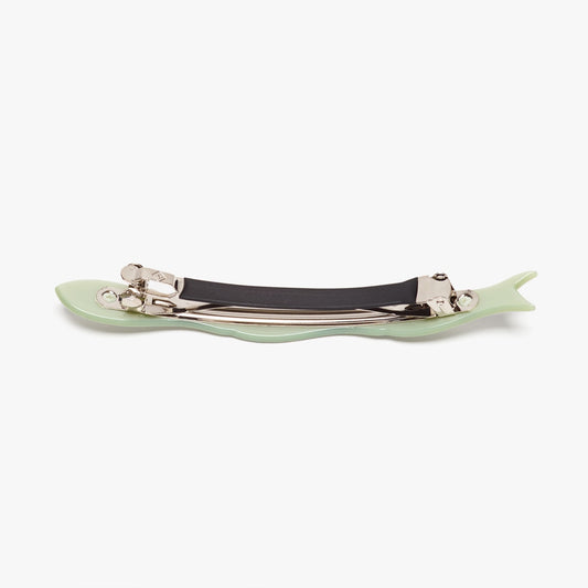 Jade Fish French Barrette Hair Clip