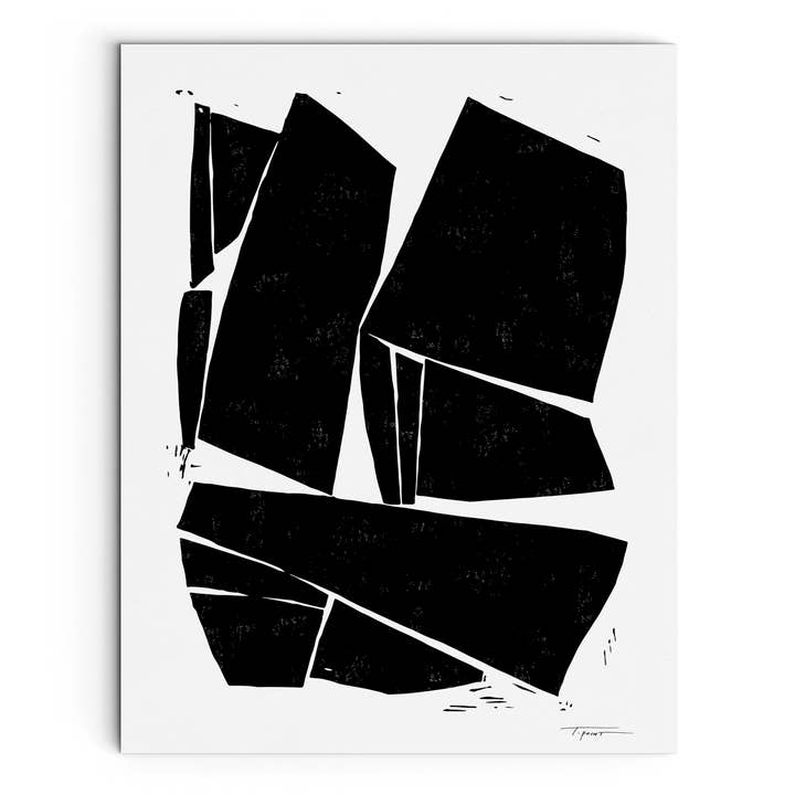 Large Modern Block Print (11x14)