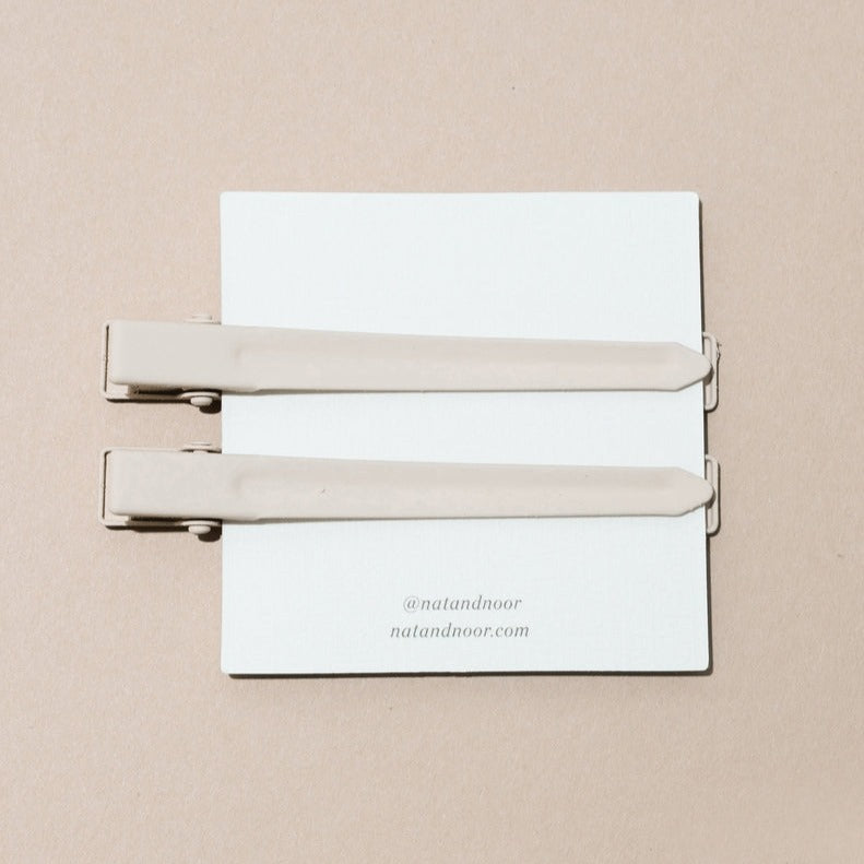 LEIA Hair Clip, Bone