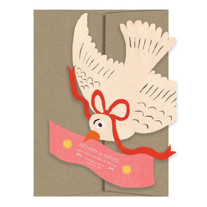 Love You Bird - Die Cut Card