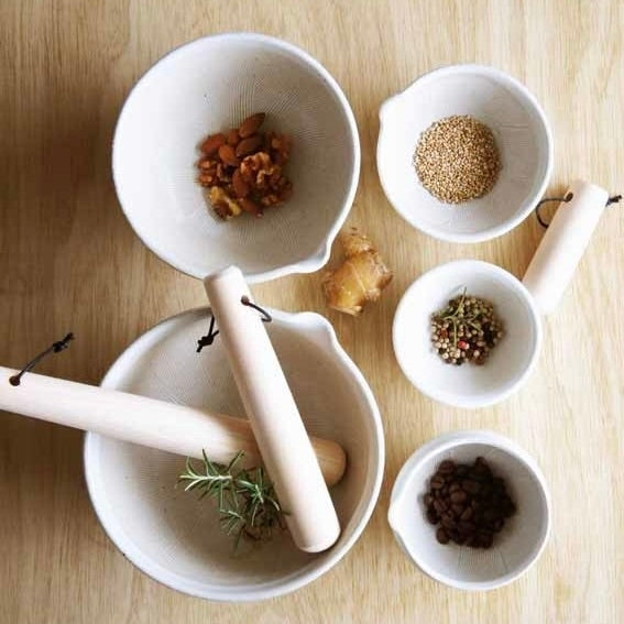 Japanese Hinoki Cypress Wood Pestle, 6"