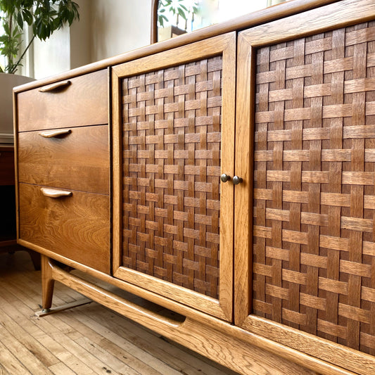 Vintage MCM Lowboy Dresser / Credenza by Lane, Circa 1960's