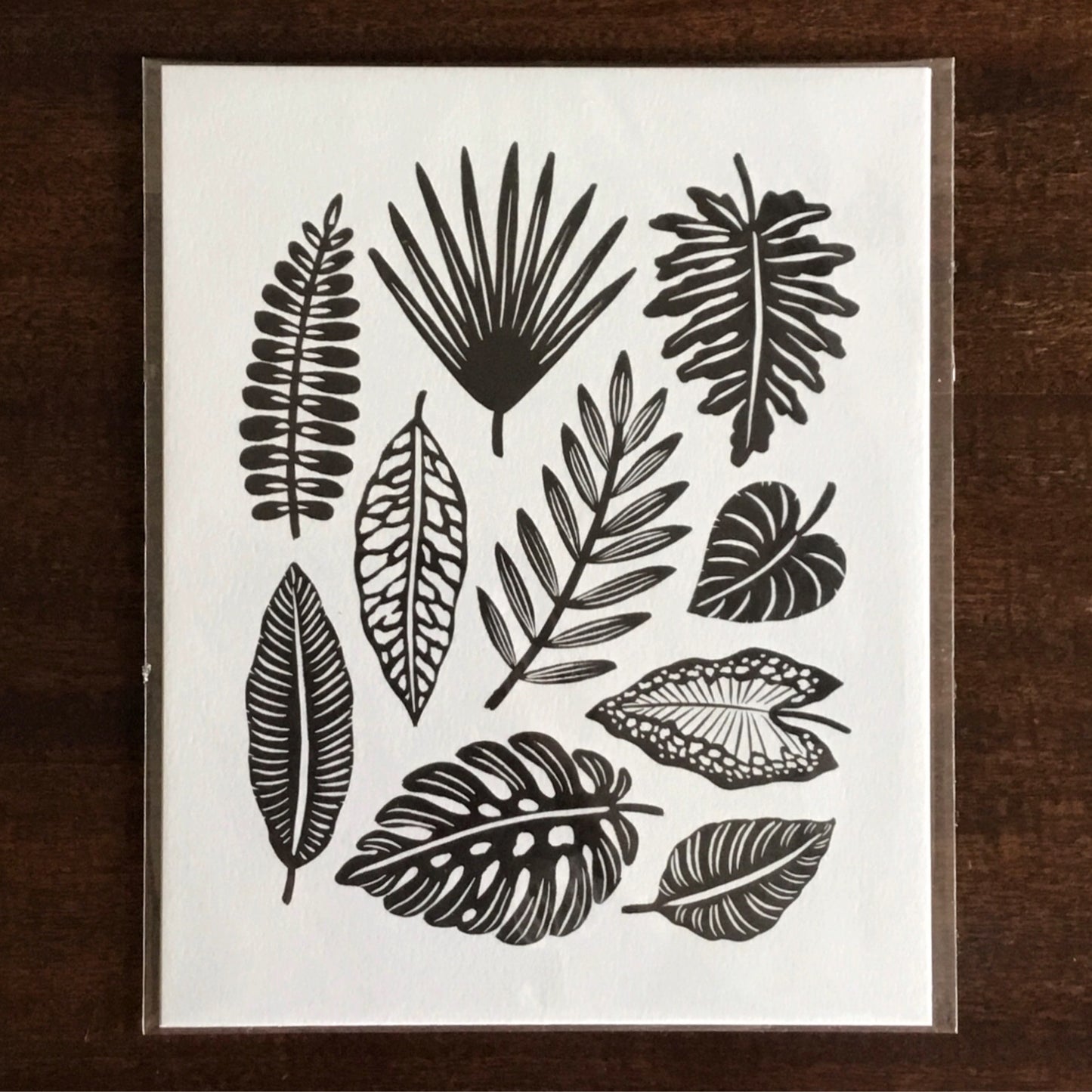 WHP Leaf Print, 8 x 10
