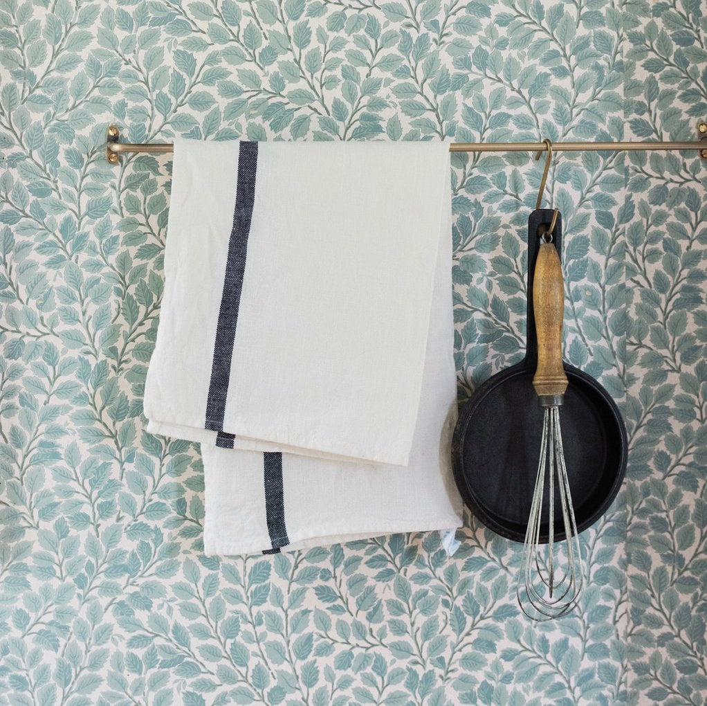 Minimal Brass Towel Bar