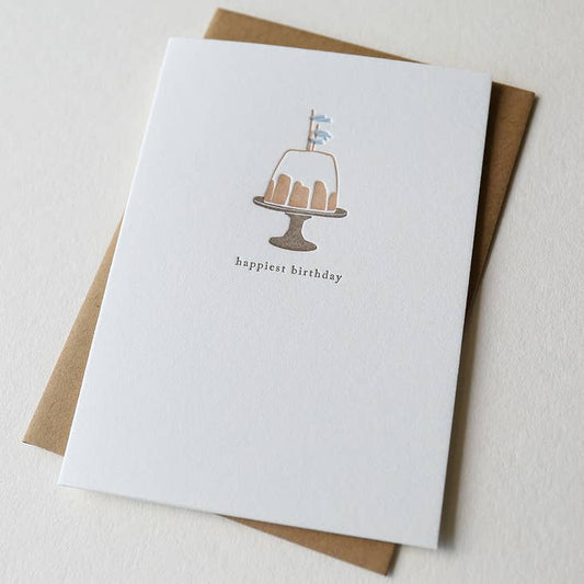 Birthday Bundt Cake Card