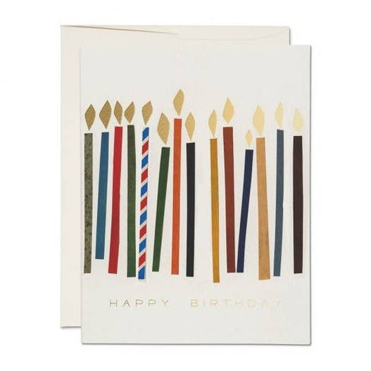 Happy Birthday Candles Card