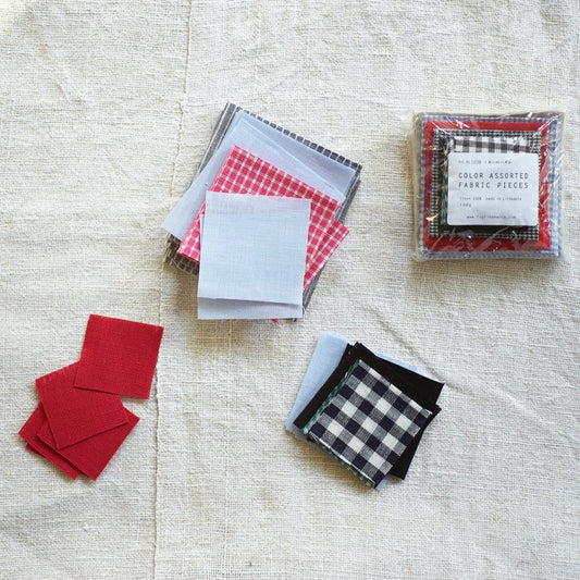 Linen Remnant Set: 100g Assorted Size / Colors