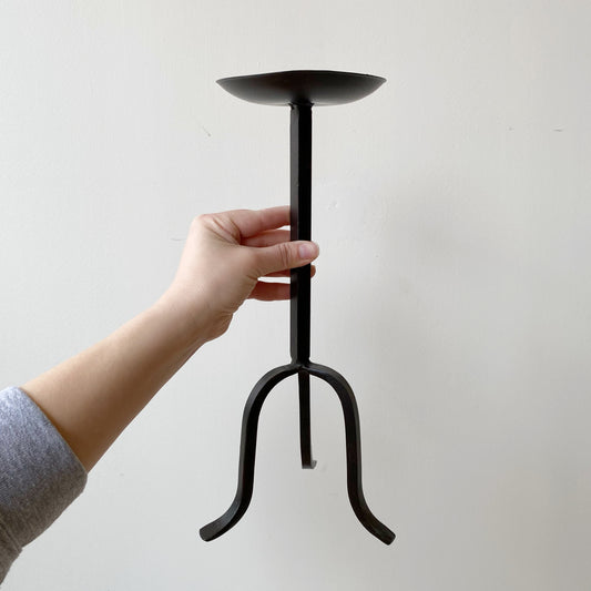 14” Found Tall Iron Pillar Stand