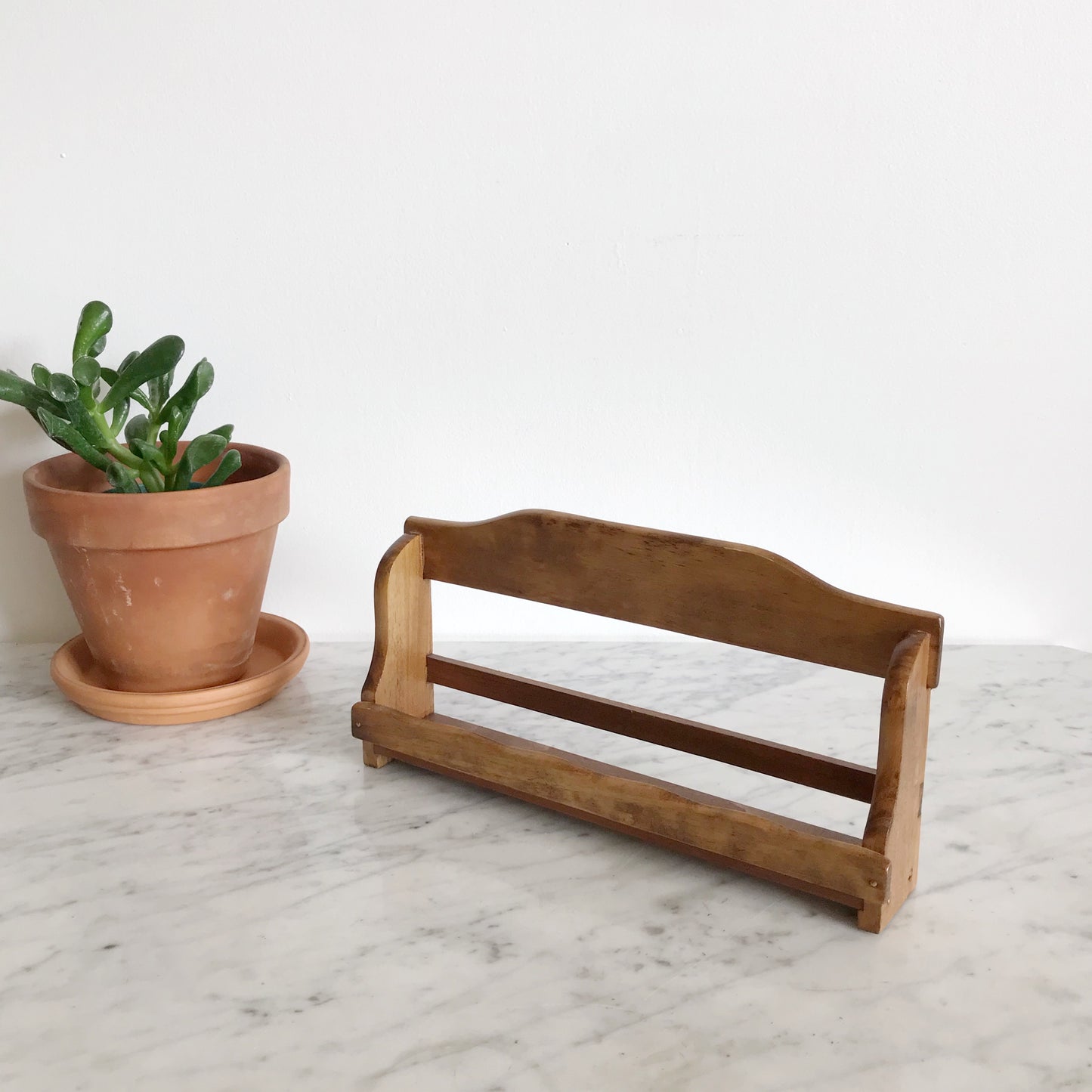 Vintage Wooden Spice Rack