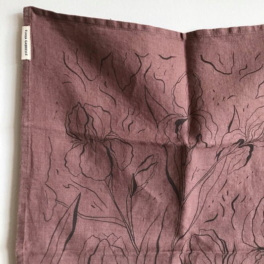Iris Linen Tea Towel