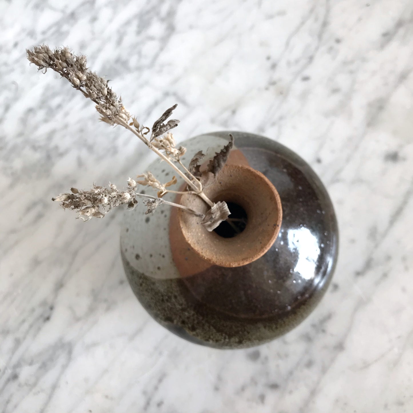 Vintage Stoneware Pottery Vase