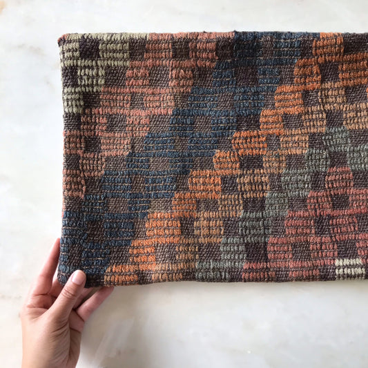 Handwoven Lumbar Pillow Cover (12x24)