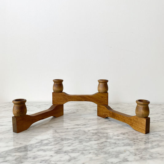 Vintage Articulating Candelabra Candle Holder