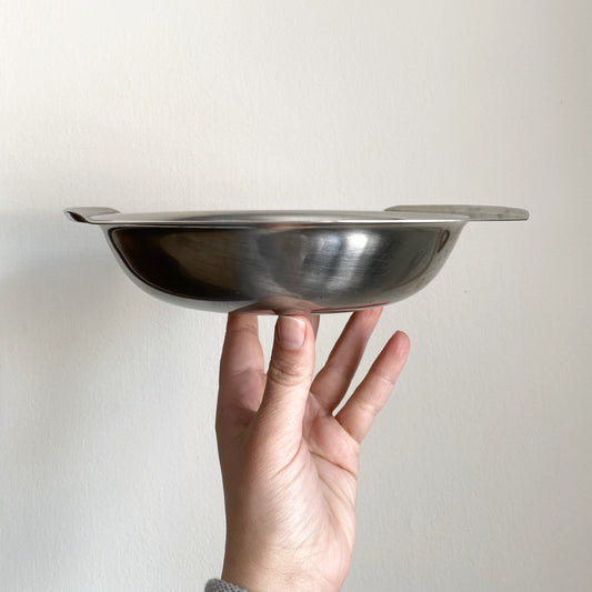 Modern Stainless Serving Bowl, Sweden