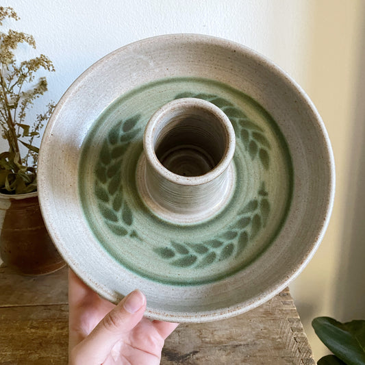 Vintage Stoneware Serving Piece / Platter