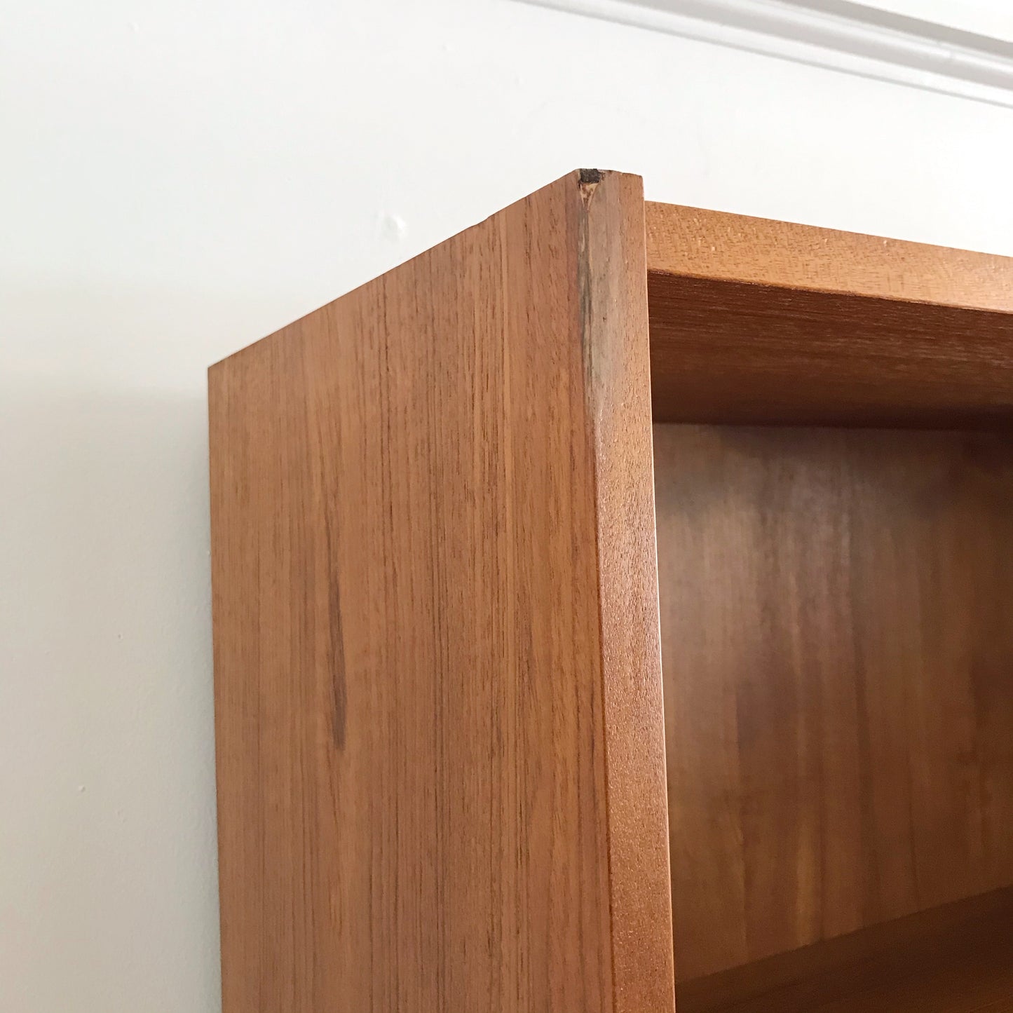 Pair of Tall Teak Bookcases