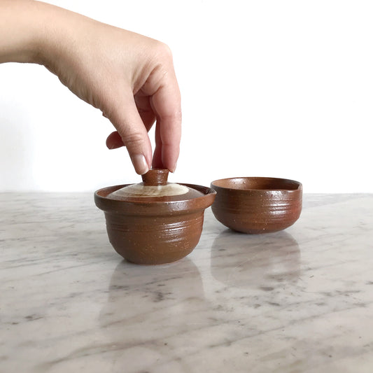 Delicate Vintage Clay Tea Set