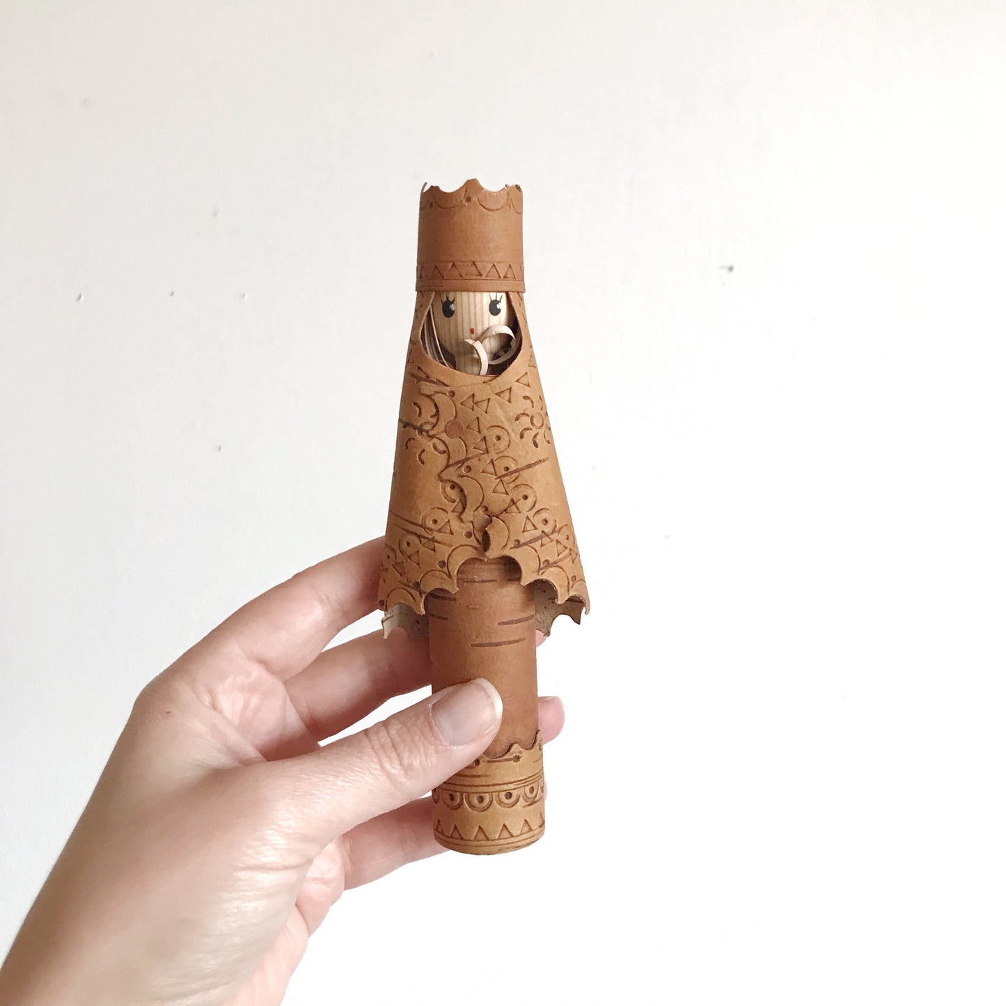 Vintage Birchbark Doll