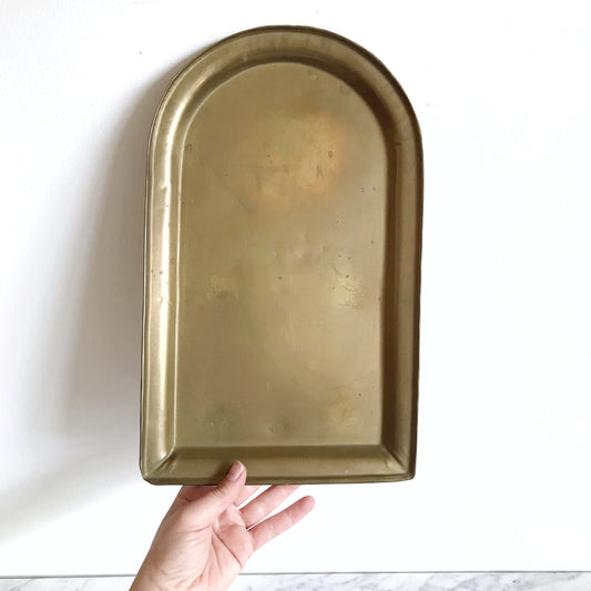 Vintage Brass Arch Tray