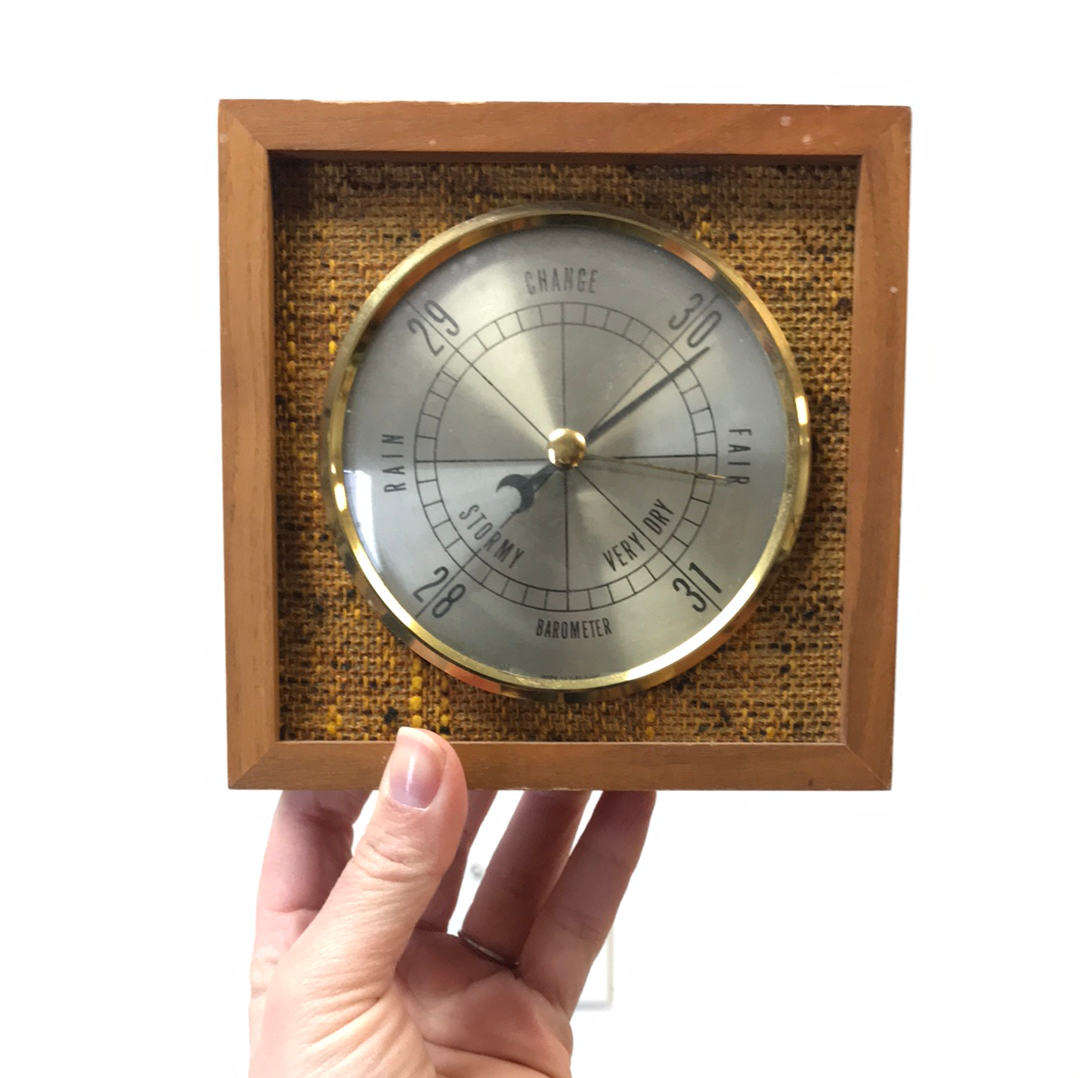 Vintage Weather Barometer